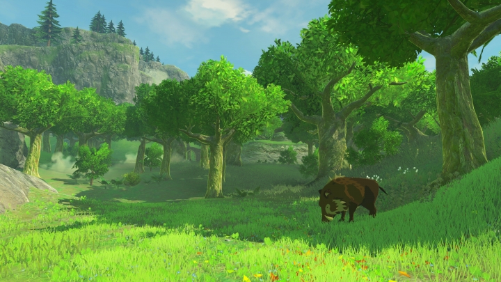 В этом году графика в The Legend of Zelda: Breath of the Wild выглядит поскромнее чем в прошлом