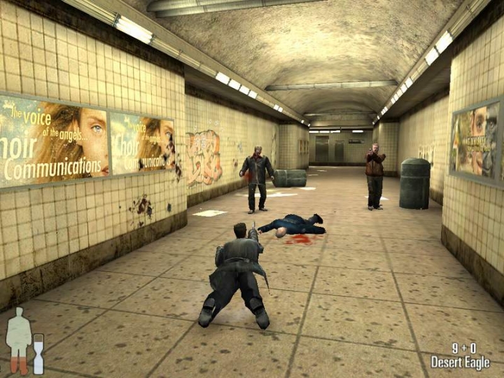 Кадры из игры Max Payne