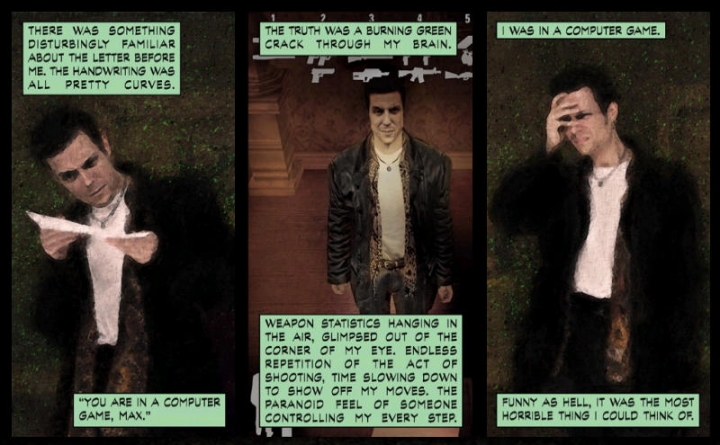 Кадры из игры Max Payne