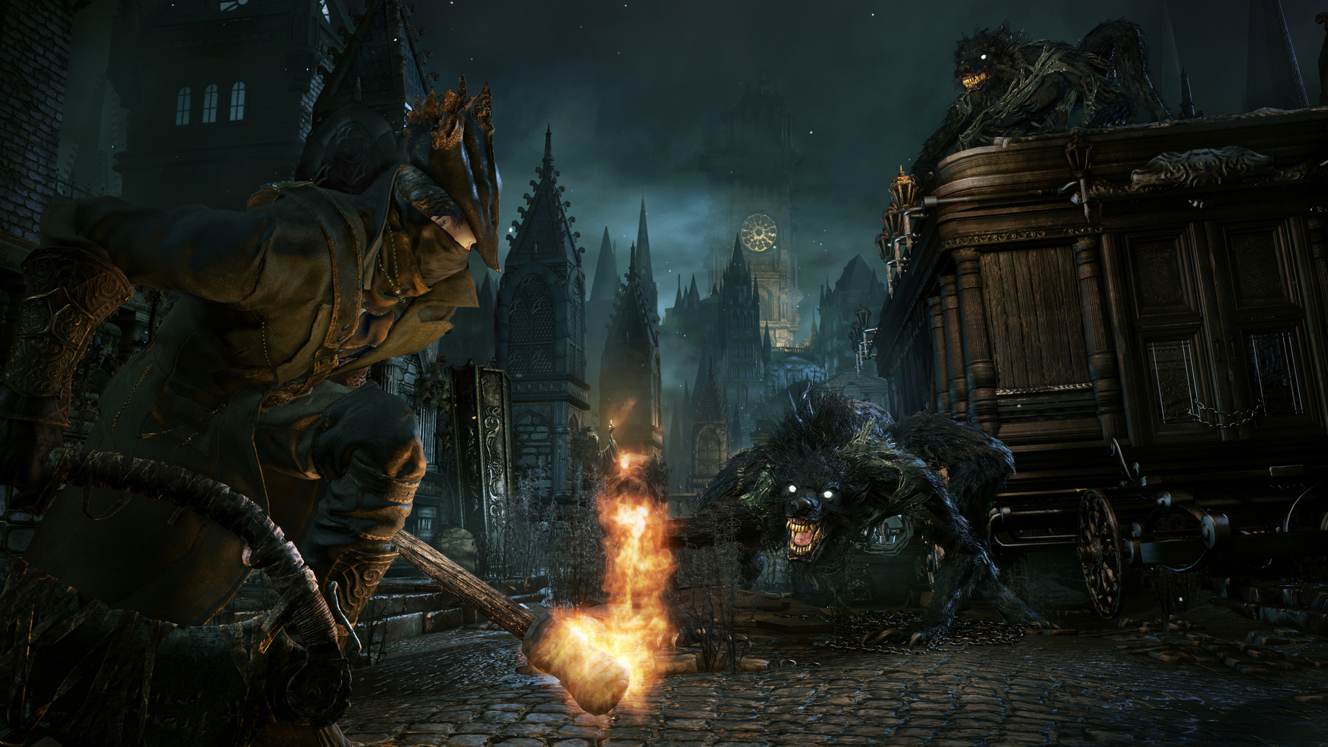 Геймплей Bloodborne с закрытого показа