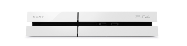 Sony показала белую консль PlayStation 4