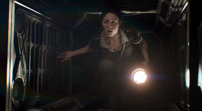 Видео из Alien: Isolation - «Что-то охотится на меня.»
