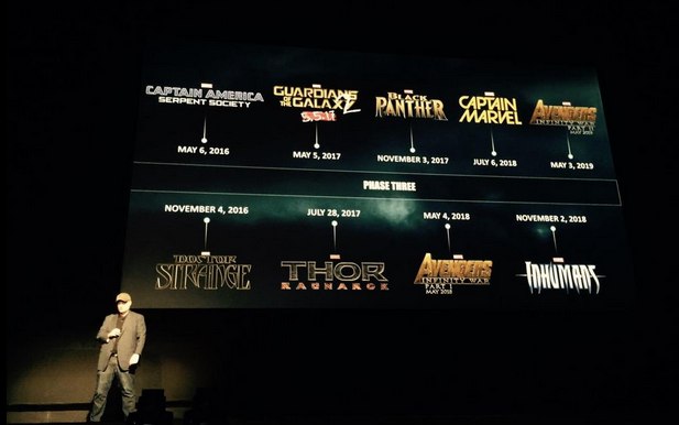 Пресс-конференция Marvel Studios.