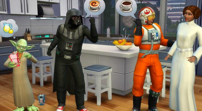 Видео The Sims 4 - Приведения в первом дополнение к Sims 4
