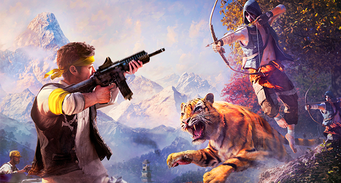 Ubisoft выпустила восьми минутный, релизный трейлер Far Cry 4