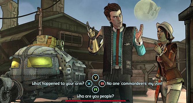 Видео Tales from the Borderlands. Дневник разработчиков.