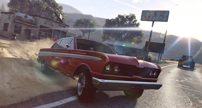 Автомобильная авария: Безумие NPC в next-gen версии GTA 5