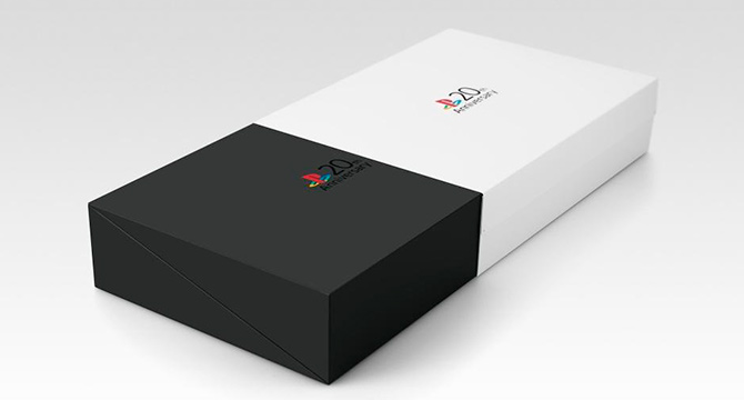 Видео Limited edition PS4 в стиле первой PlayStation