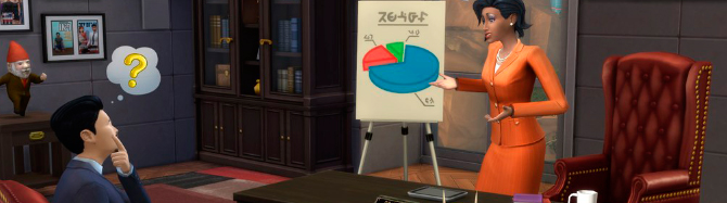 В Sims 4 появились новые карьеры Бизнеса и Спорта