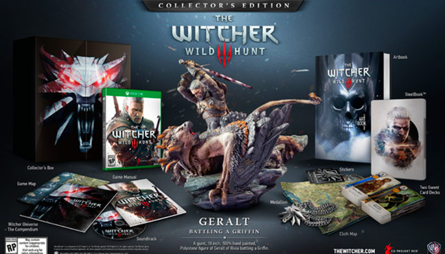 Видео The Witcher 3: Wild Hunt - Unboxing эксклюзивного издания Xbox One