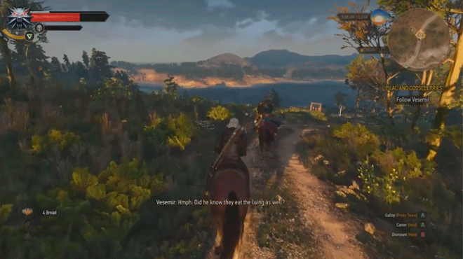 Трейлер The Witcher 3 Wild Hunt. На Ultra настройках