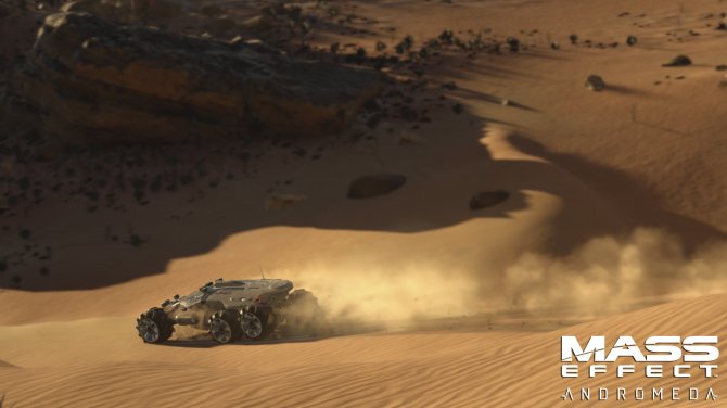 Скриншот Mass Effect: Andromeda/ Физика как в новой NFS?