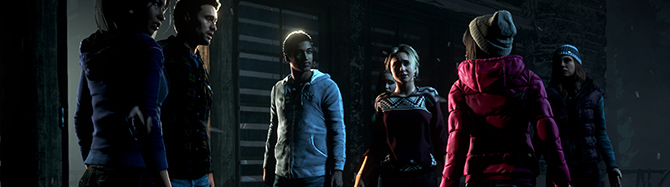 На новых скриншота Until Dawn главным героям угражает опасность