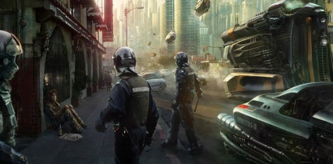 Скриншот, арт Cyberpunk 2077