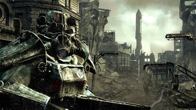 Fallout 3 как не крути была шикарная атмосфера
