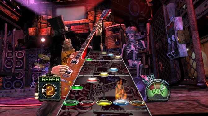 Почувствуйте себя крутым рок музыкантом в Guitar Hero