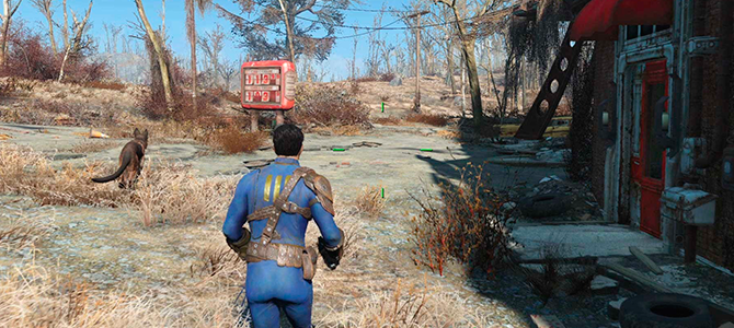 В Fallout 4 нас джет очень много посхалок. PS4-версия игры очень сильно тормозит
