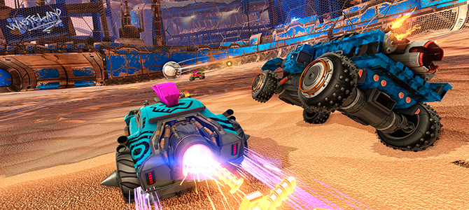 В Rocket League появится новая арена в стиле постапокалипсиса