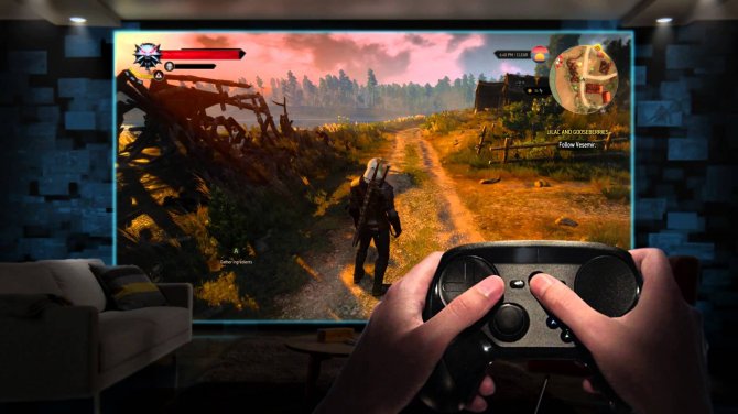 Трэкпады Steam Controller хорошо работают в Steam Big Picture и SteamOS