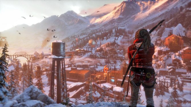 Игровой мир в Rise of the Tomb Raider поражает размахом