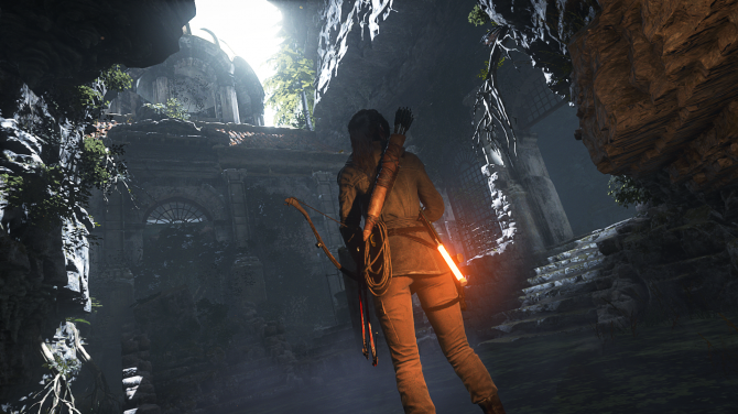 Rise of the Tomb Raider Лараса сама ищет проблемы на свою задницу
