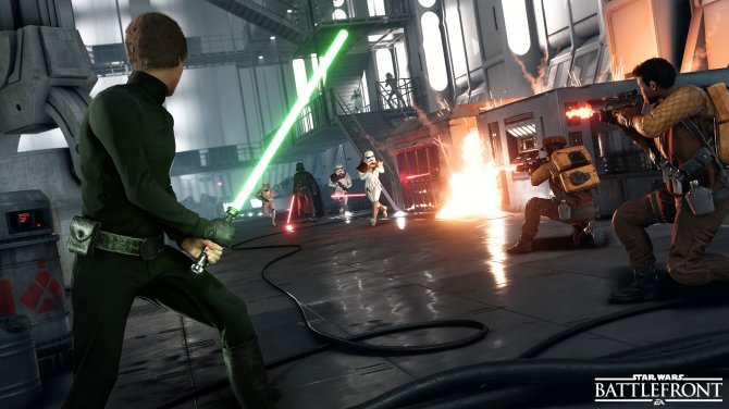 Star Wars Battlefront преображается, когда игрок попадает в мир фантазий Star Wars