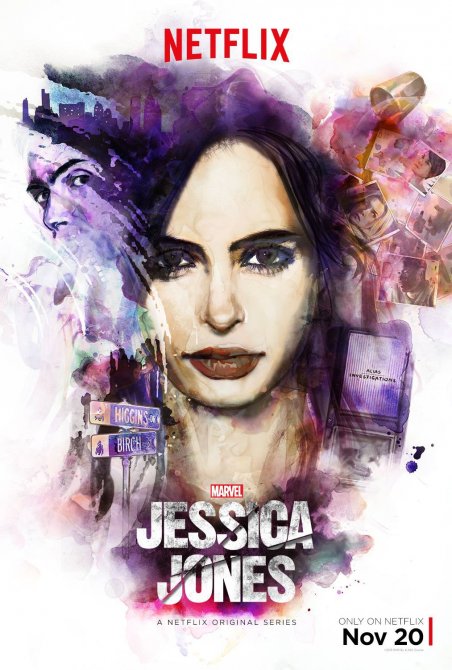 Джесика Джонс - постер первого сезона сериала