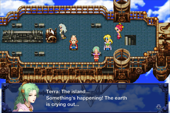 Final Fantasy VI - скриншот из Android-версии