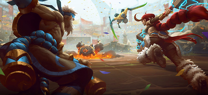 Анонсирована новая MOBA Battlerite. Игра является духовной наследницей Bloodline Champions