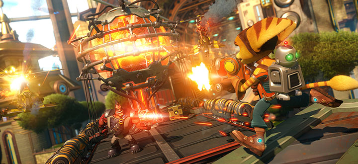 Много нового геймплейного видео Ratchet & Clank появилось в сети