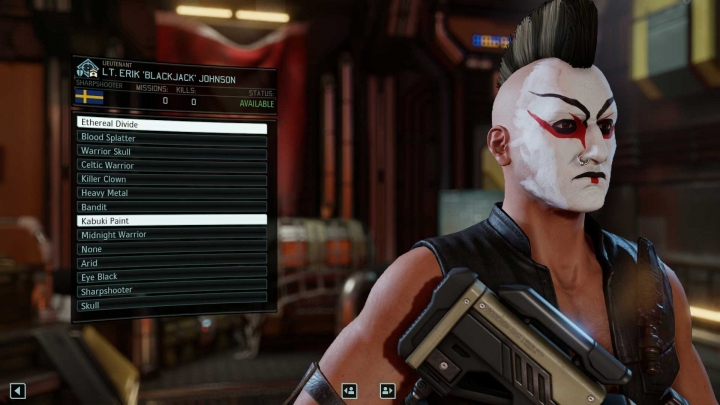 Яркая расскраска лица в новом DLC для XCOM 2