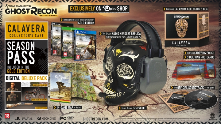 2Tom Clancy's Ghost Recon: Wildlands - The Calavera Collector’s Case