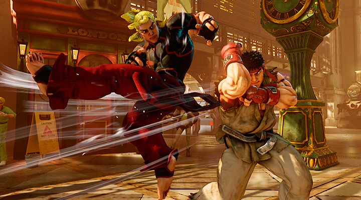 Street Fighter V - 10 минут геймплея режима история