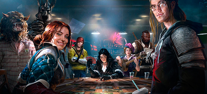 Gwen: The Witcher Card Game - первый трейлер и скриншоты игры