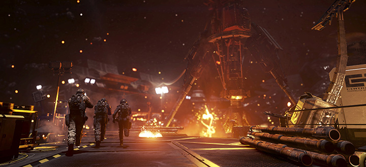 В Call of Duty: Infinite Warfare будут нелинейные бои в космосе