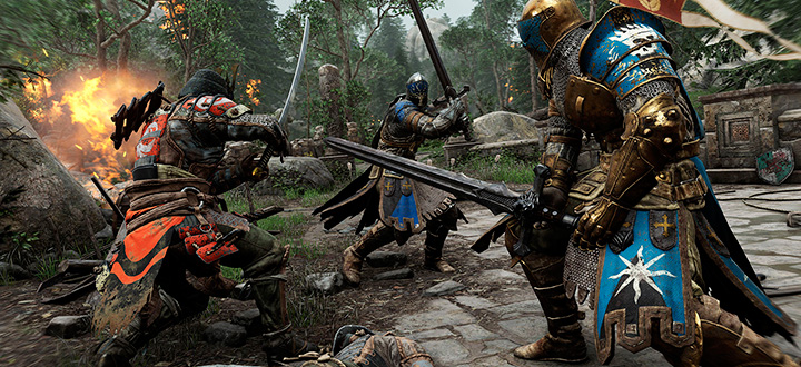 Новый геймплей For Honor показал бои за рыцаря
