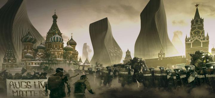 Как будут выглядеть крупнейшие города мира во вселенной Deus Ex: Mankind Divided?