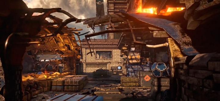 В новом геймплейном видео Gears of War 4 показали мультиплеерную карту Impact