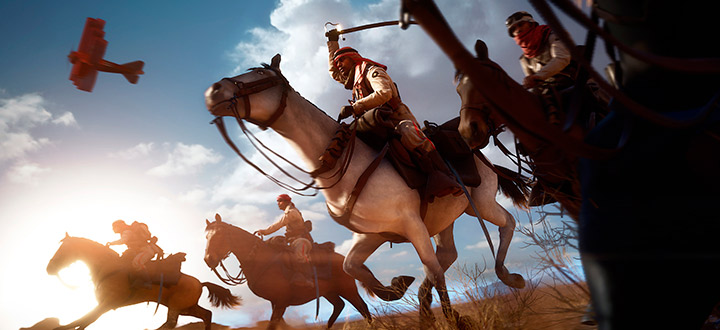 Разработчики из DICE объяснили, как будут работать лошади в мультиплеере Battlefield 1