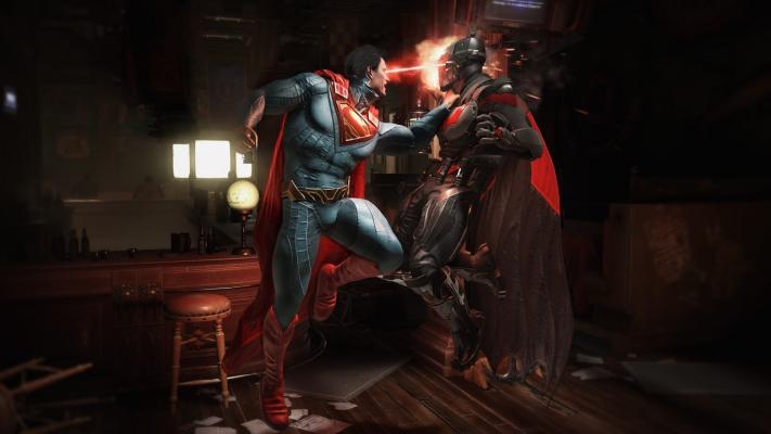 Бэтмен, Супермен и Горилла Гродд с Атроцитусом в новом ролике Injustice 2