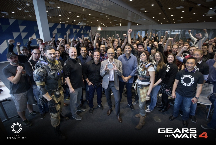 Gears of War 4 «ушла на золото»