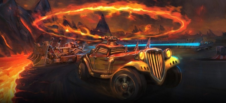 Превью-обзор Heavy Metal Machines - Rock’n’Roll Racing тяжелеет