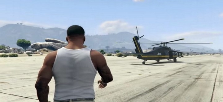 Безумные эксперименты в GTA V. Что будет, если скинуть 100 человек на лопасти вертолета?