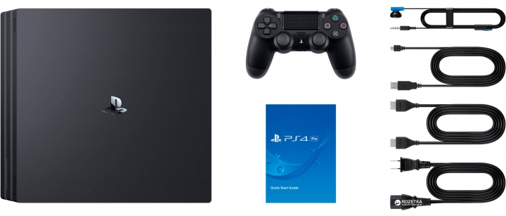 Полная комплектация PlayStation 4 Pro