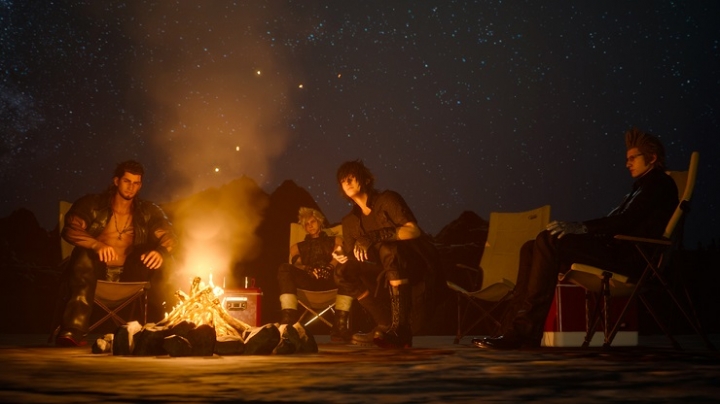 В Final Fantasy XV есть много мест для отдыха