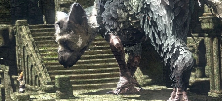 Сравнение графики The Last Guardian на PS4 и PS4 Pro