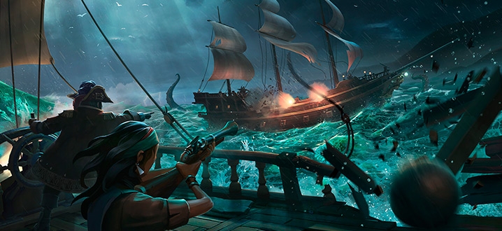 В новом дневнике разработчиков Sea of Thieves рассказали о кооперативе игры