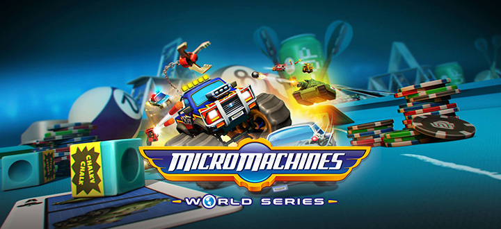 Codemasters анонсировала возвращение легендарной серии Micro Machines World Series
