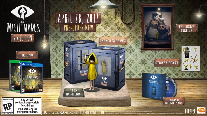 Little Nightmares Six Edition - крутое коллекционное издание игры