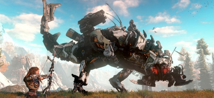 Блогер с YouTube устроил бои динозавров из Horizon Zero Dawn